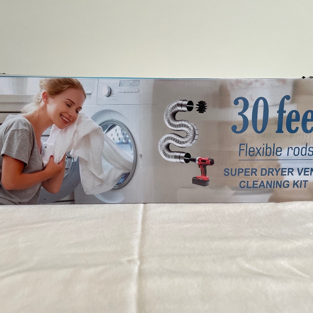 17-Piece Dryer Vent Cleaner Kit